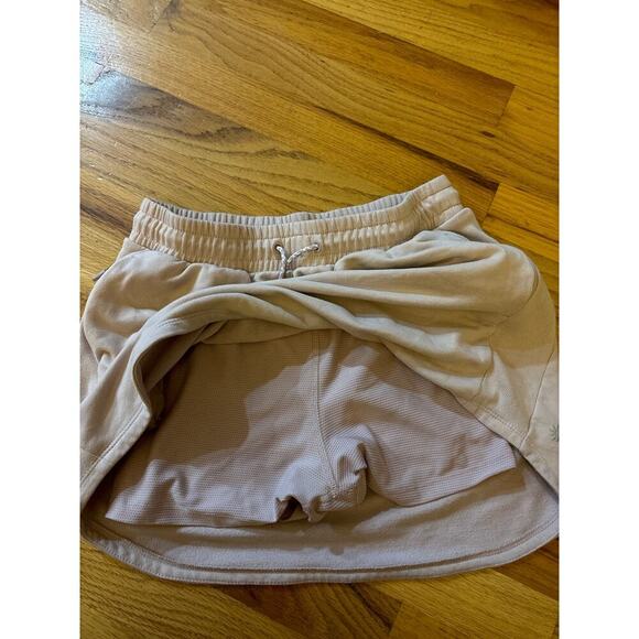 Athleta Chasing Rainbows Skort Dusty Pink Size XL 14 - Picture 3 of 5